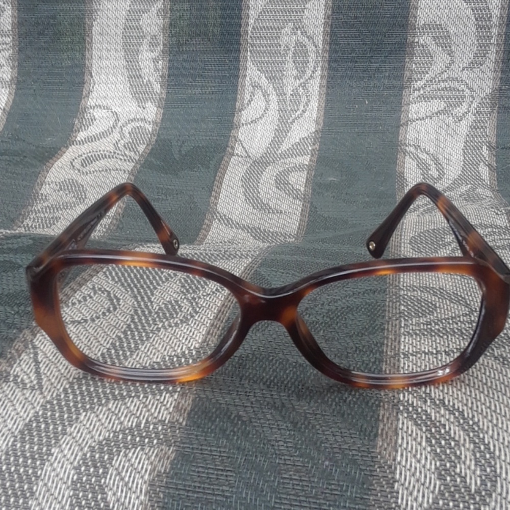 Coach Reese Tortoise/ Gold Rhinestone Frames - image 1